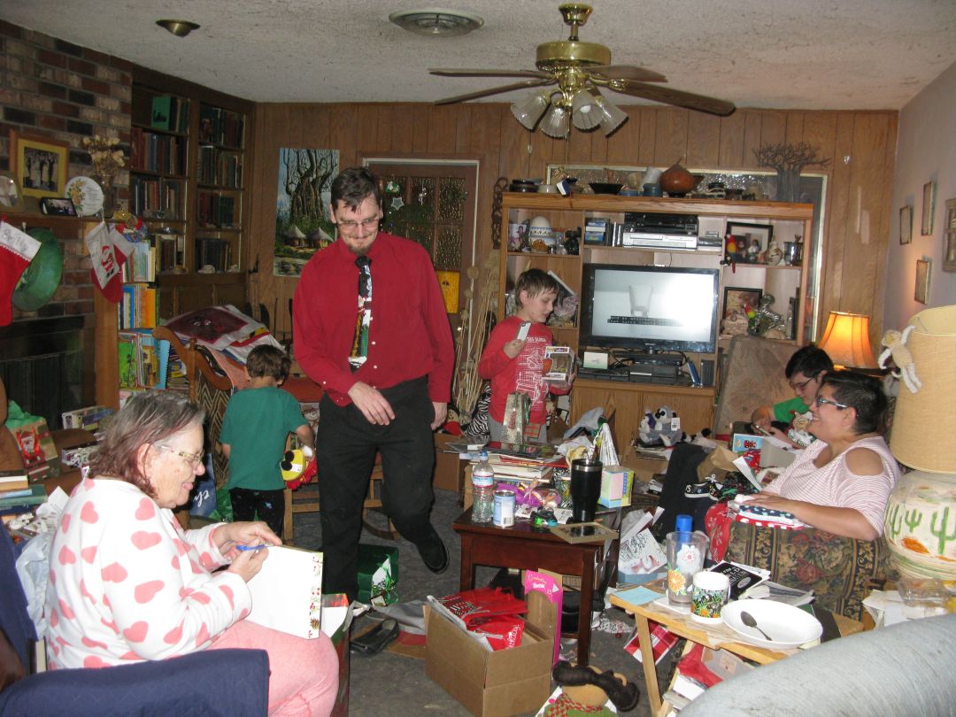 Opening presents